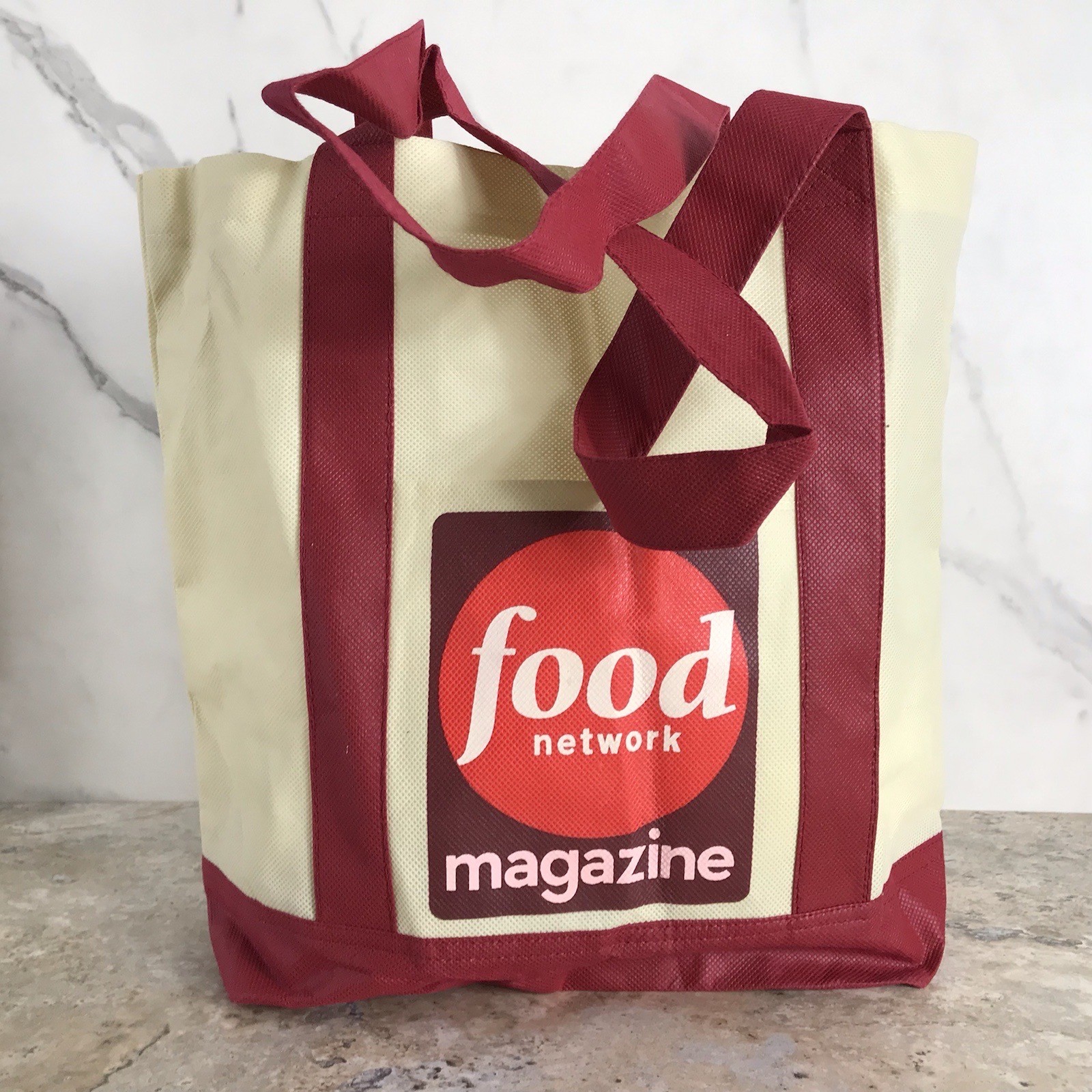 FOOD NETWORK MAGAZINE REUSABLE TOTE BAG - HARD TO FIND