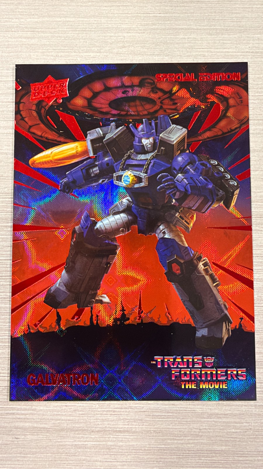 Upper Deck Transformers The Movie 40th Anniversary  #10 Galvatron 1871/1986