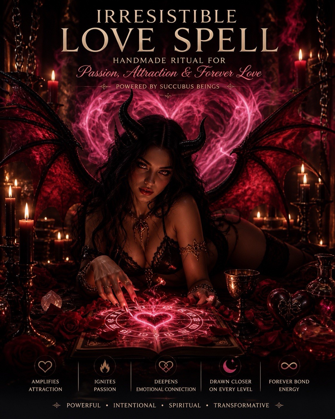 Most Powerful Love Spell 🔥 Irresistible Attraction & Forever Bond 💖 24Hr