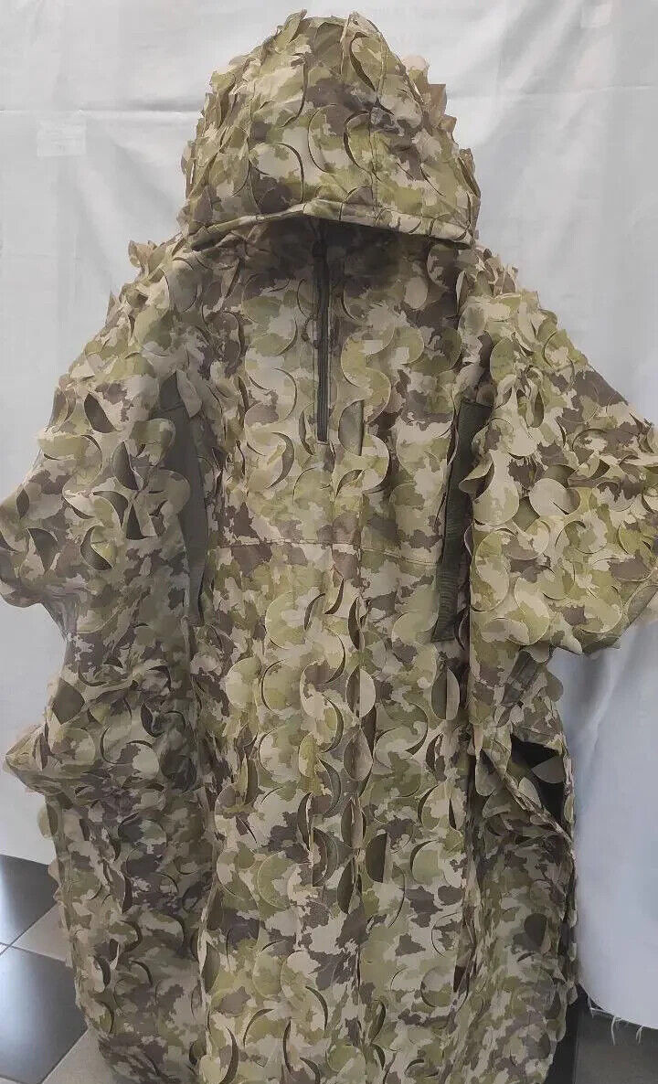 Anti-thermal imager (anti-drone) raincoat tactical poncho of the ZSU hood🇺🇦