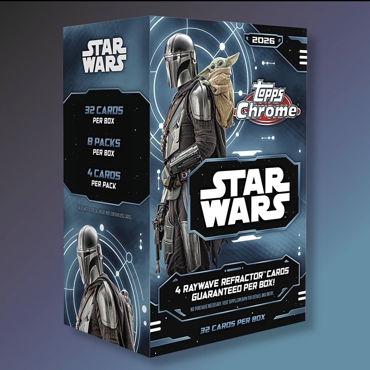2026 Topps Chrome Star Wars Value Box - NEW - SEALED - IN HAND 💥