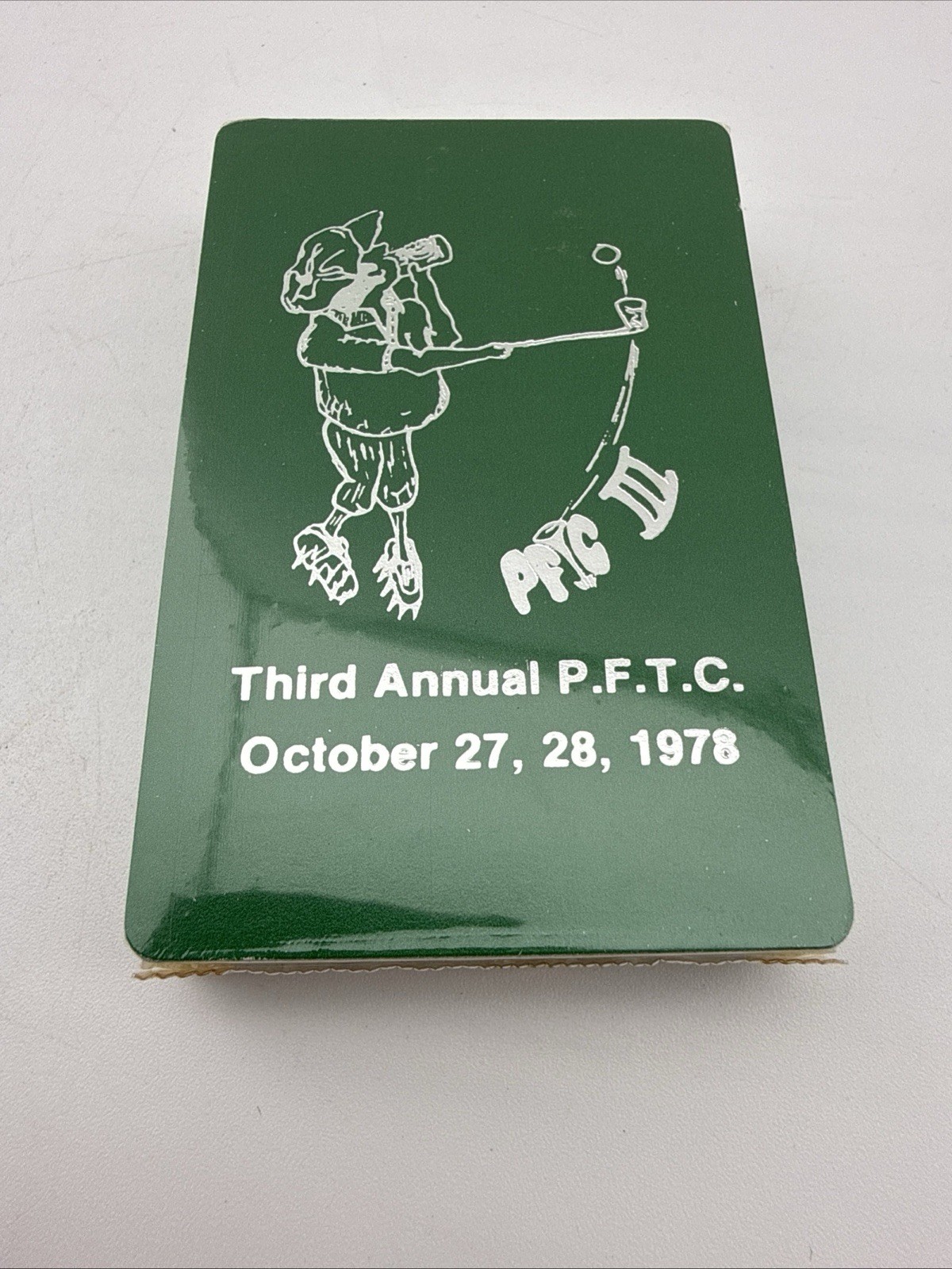 Third Annual P.F.T.C. Vintage Playing Cards Deck 1978 Golf Tournament