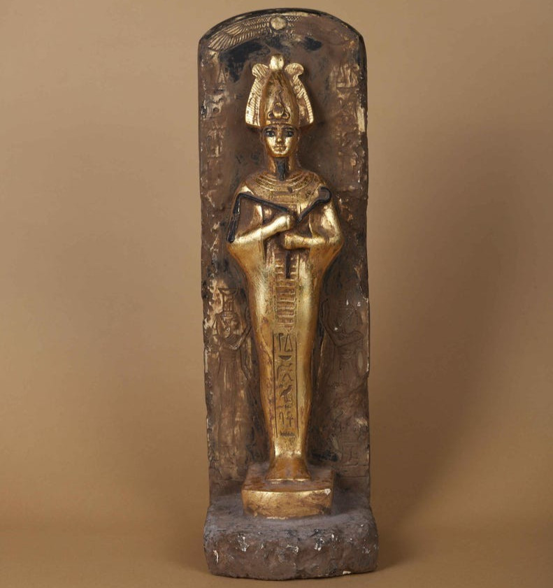 Authentic Ancient Egyptian Antique Rare God Osiris Statue Figurine BC