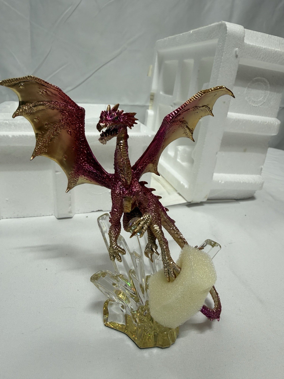 The Fire Dragon The Franklin Mint Michael Whelan Brand New In Box COA