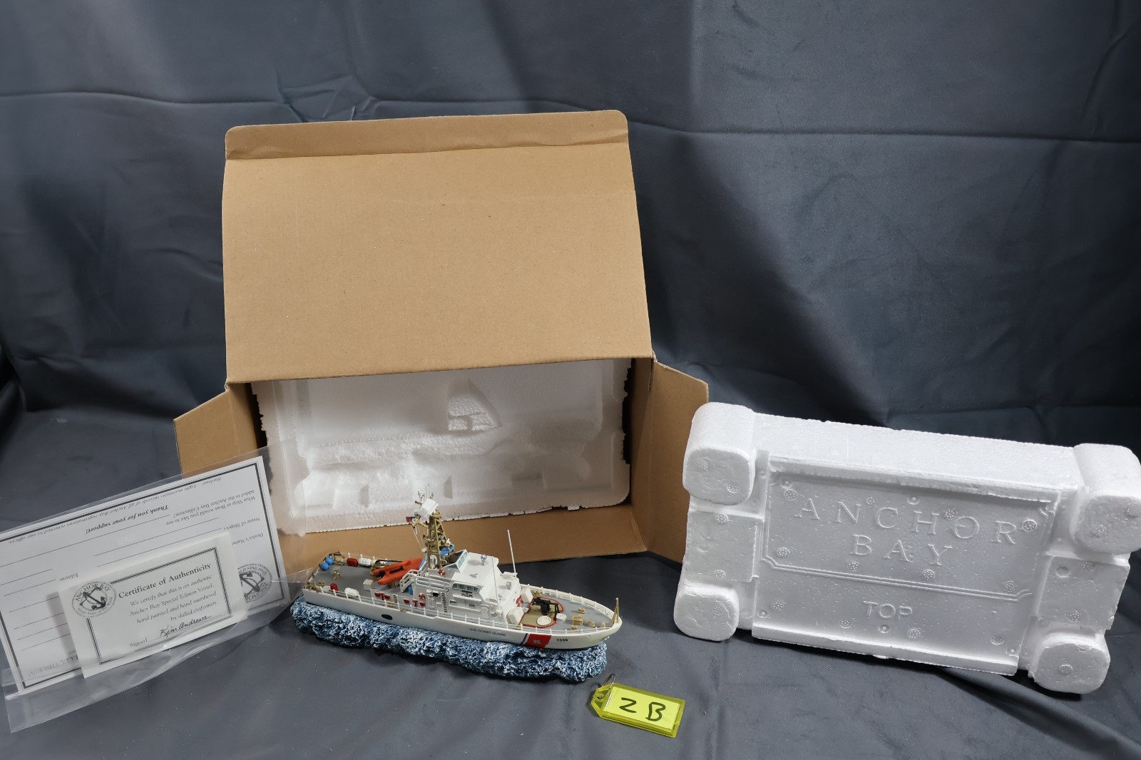 Anchor Bay U.S. Coast Guard Cutter 1330 Special Edition Model Ship NEW