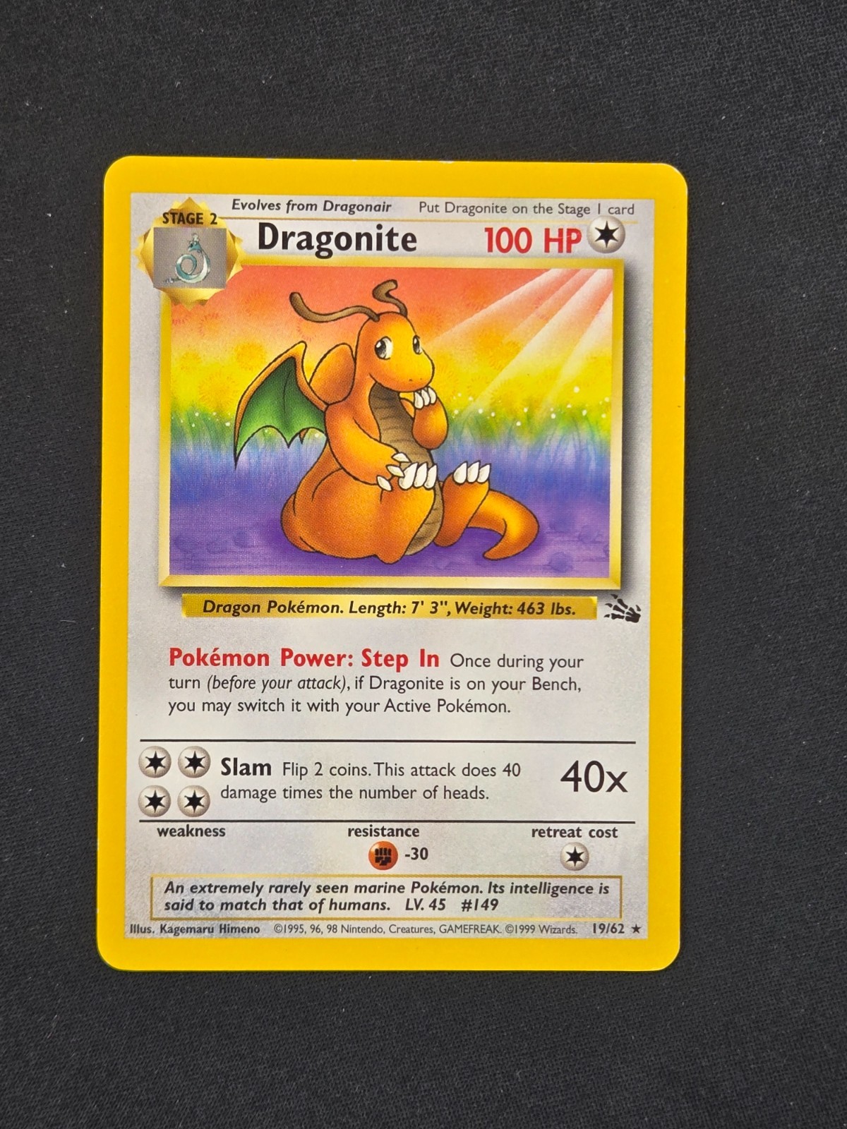 Dragonite #19 Excellent