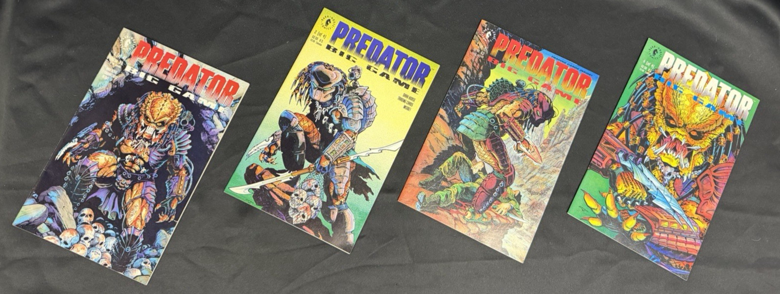 NYCC26 Predator: Big Game #1-4 Complete Set Dark Horse Comics 1991 Near Mint