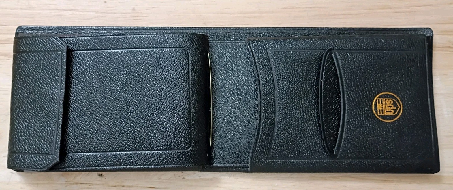 Vintage UPS United Parcel Service Black Wallet Employee Service Award (Unused)