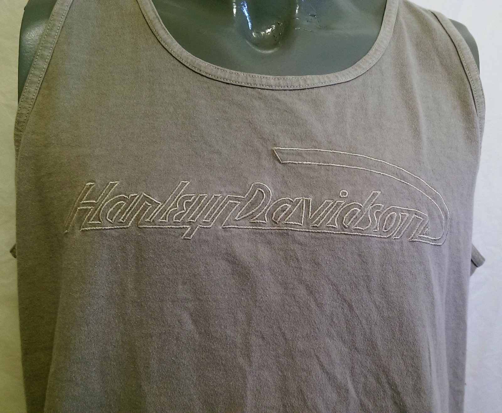 Harley Davidson San Diego Beige Tank Top Size Large California 