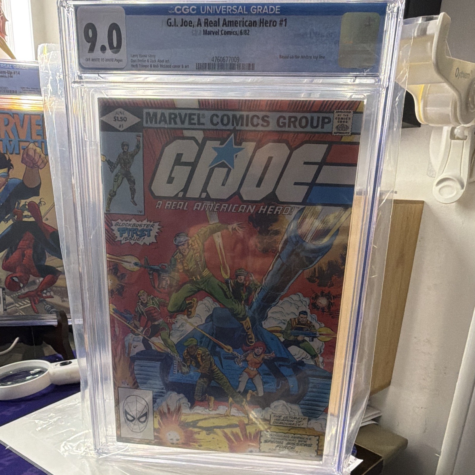 G.I. Joe: A Real American Hero #1 (Marvel 1982) CGC 9.0 First Issue