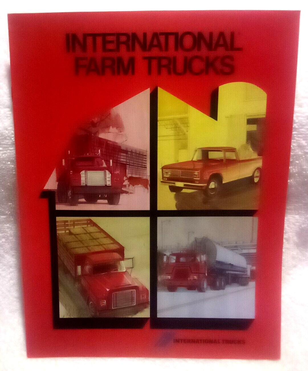 Vintage 1973 International Farm Trucks Dealer Advertising Sales Brochure Pickups