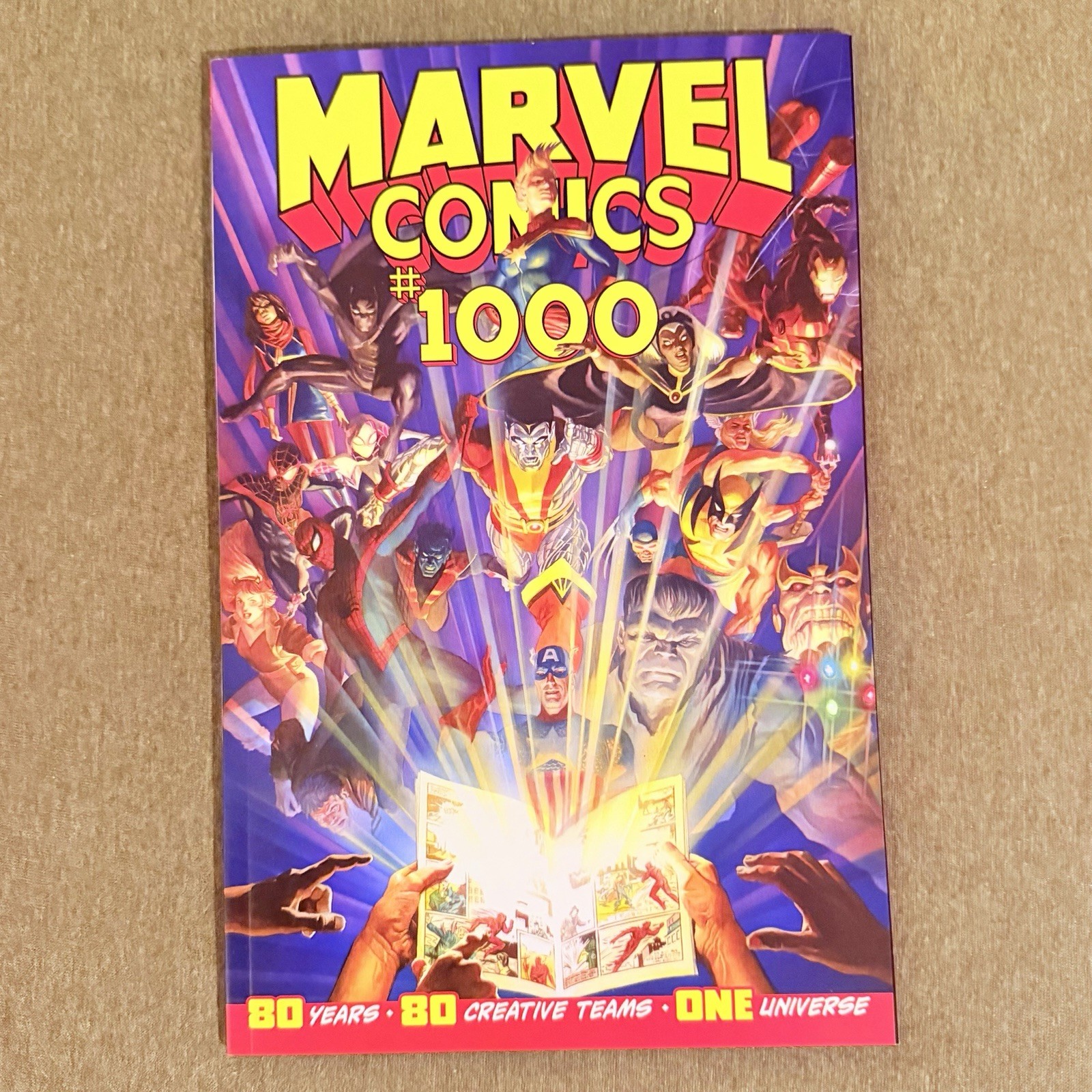 Marvel Comics #1000 (Marvel Comics 2019 May 2020) Alex Ross Art