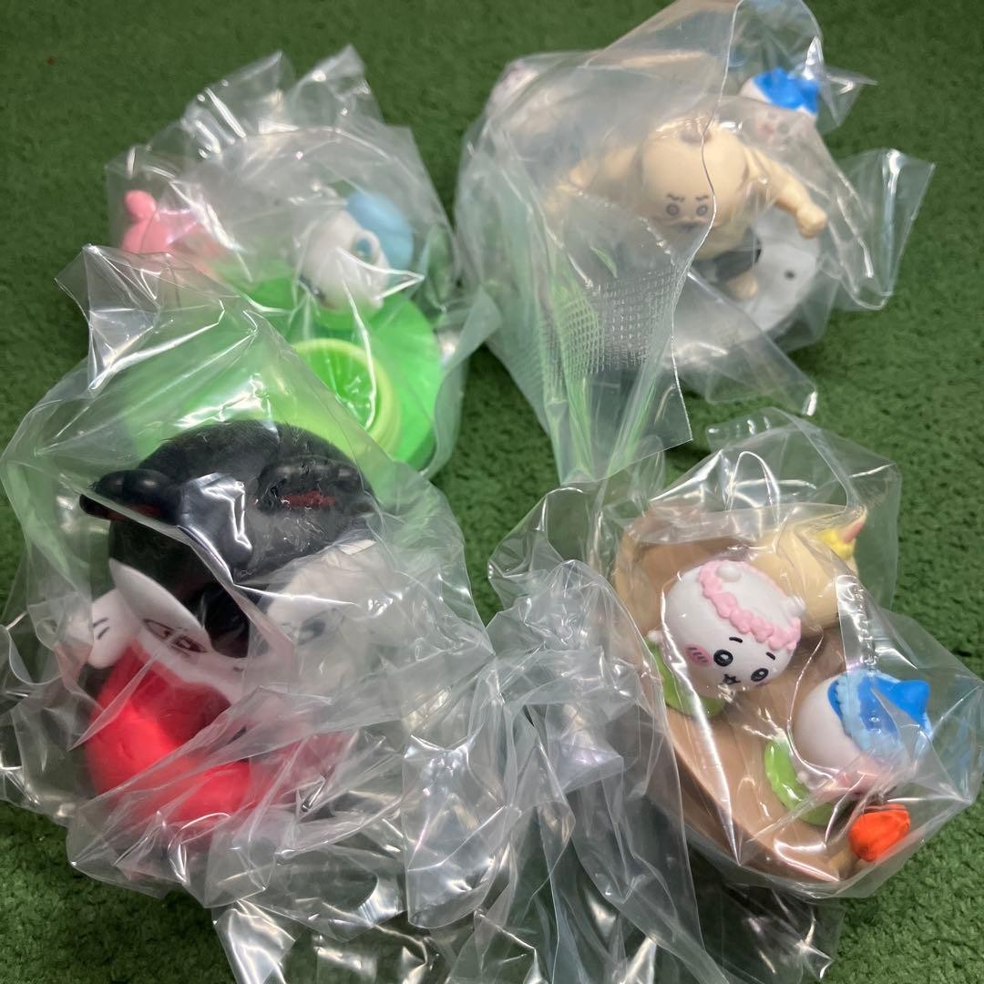 Chiikawa Movie Desktop Figure Complete Set of 4 Phone Pen Stand Collectible 13+
