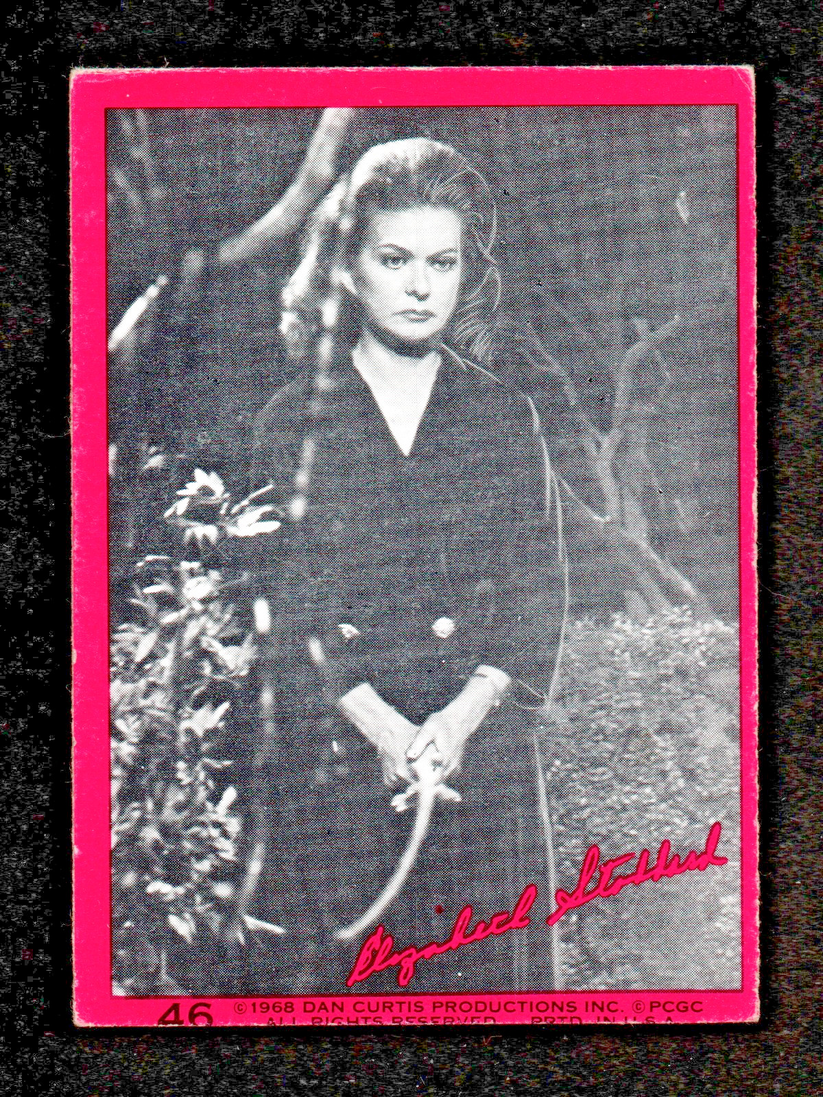 1968 Philadelphia DARK SHADOWS Elizabeth Stoddard #46 1968 Philadelphia DARK SHADOWS Elizabeth Stoddard #46