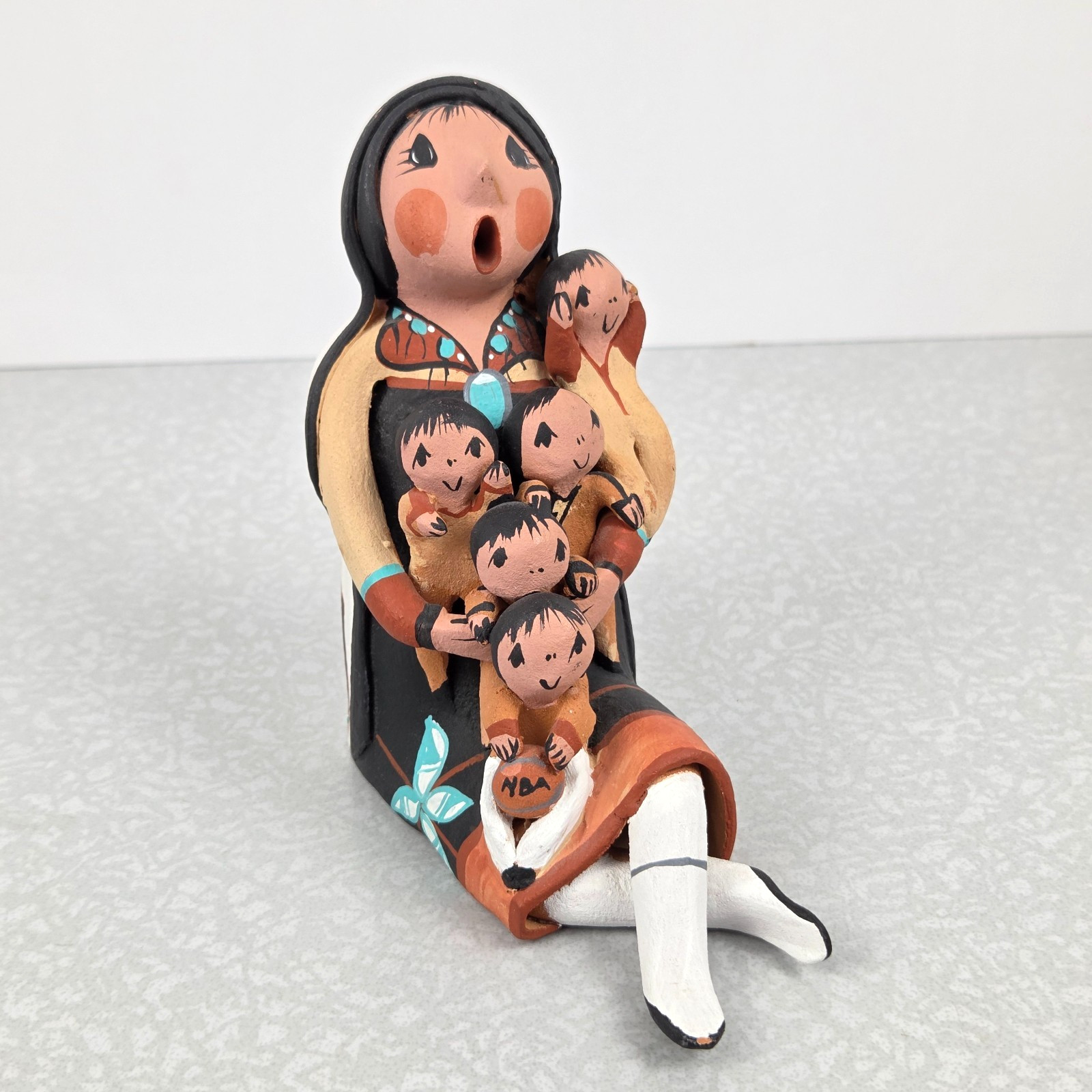 Native American Jemez Pottery Story Teller Joyce Lucero 5