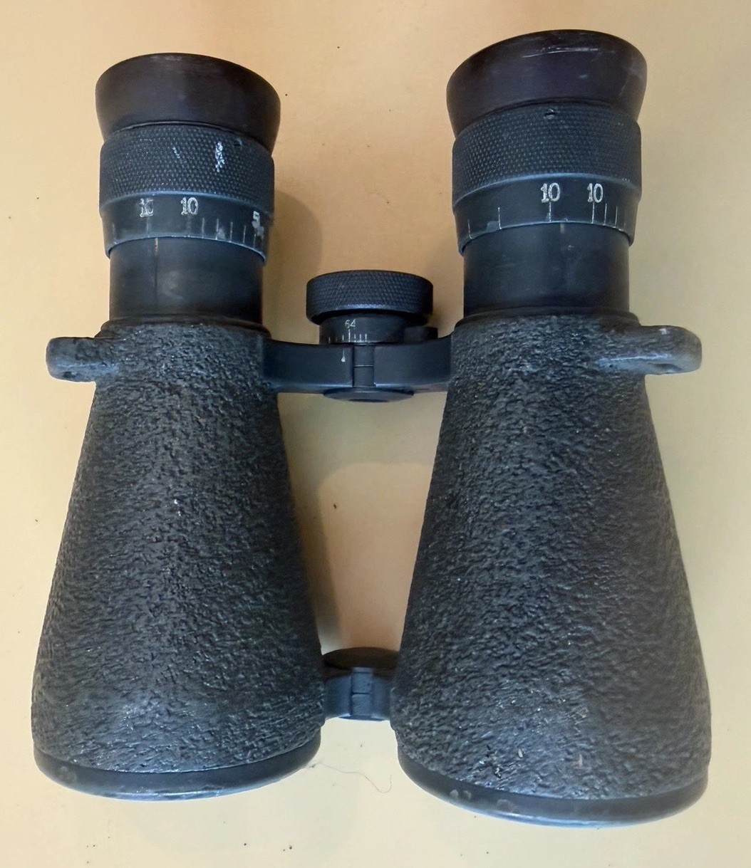 Original 1916 WWI German Carl Zeiss Jena Fernglas 08 Binoculars & Original Case