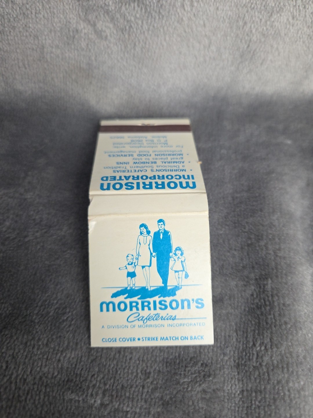 Vintage Matchbook Morrison\'s Cafeterias