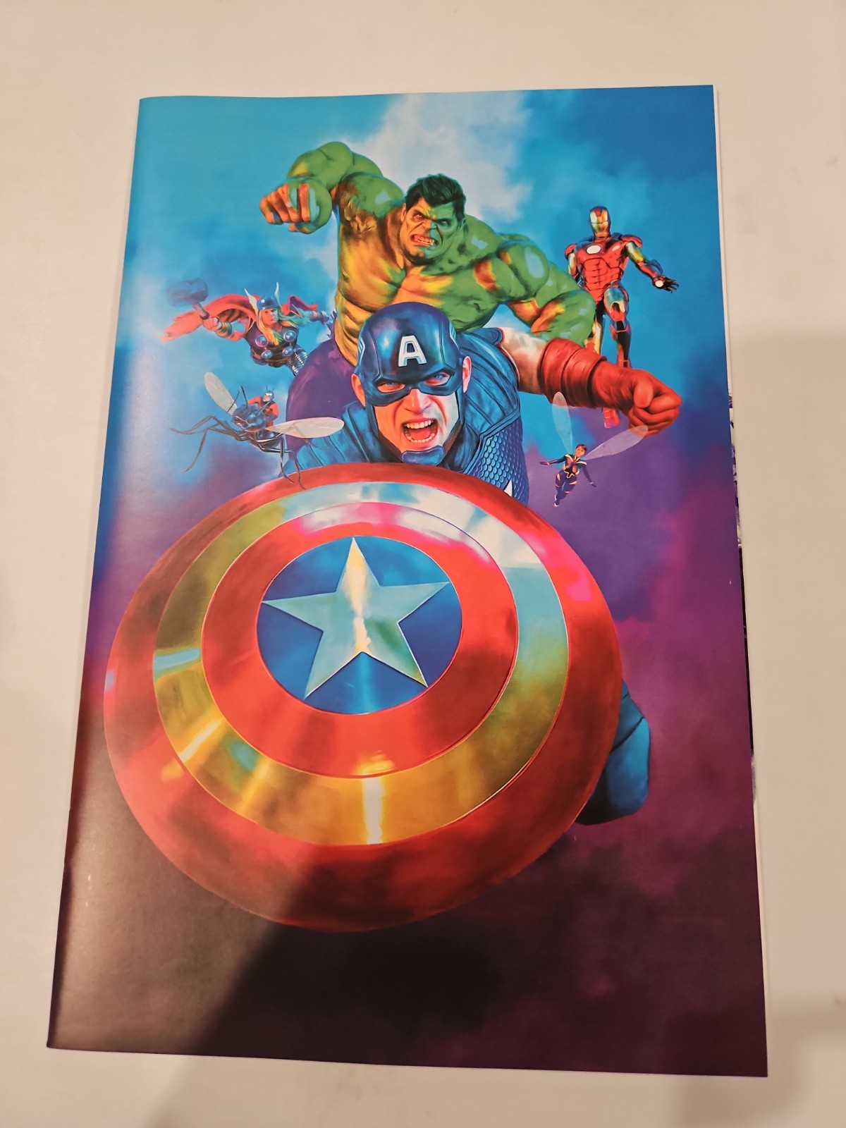 Captain America #12 1:50 Mark Spears Virgin Magic The Gathering Variant Cover