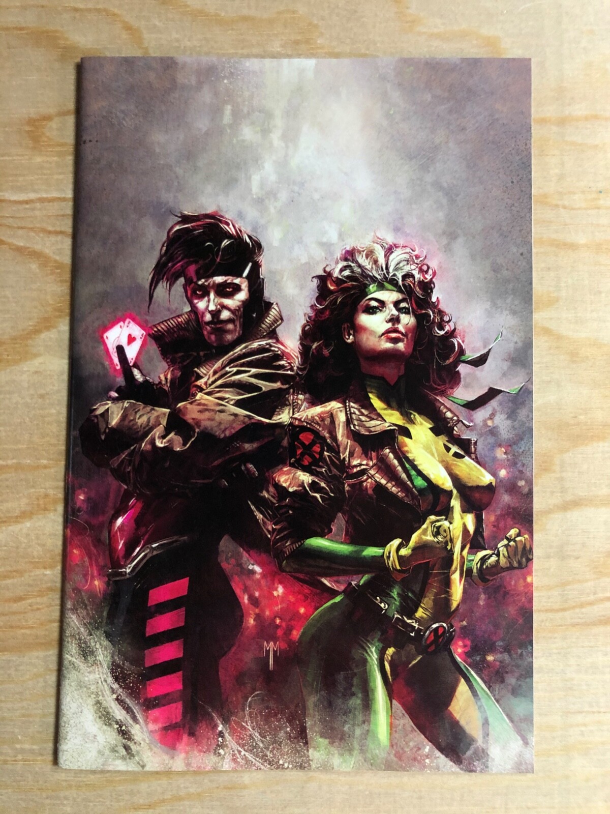 EXCALIBUR #12 Mastrazzo Exclusive Virgin Variant. Gambit & Rogue Cover. Unread.