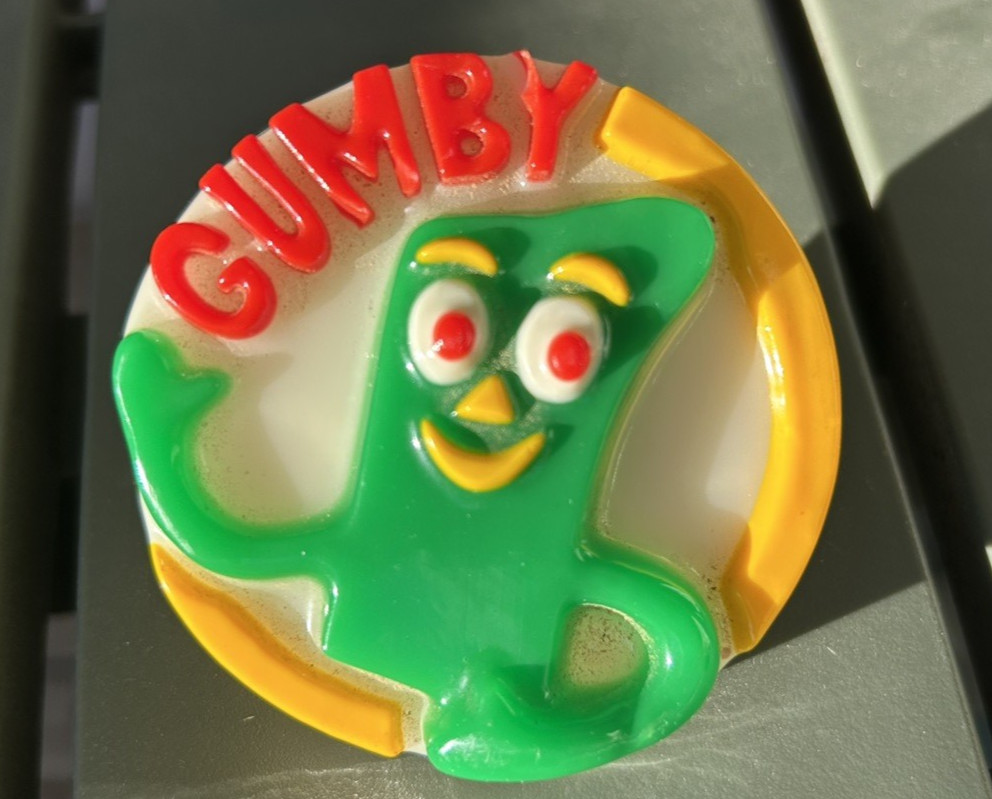 VTG Gumby Markay Nite Glo NL-1 Nightlight Neon Bulb Color Casted Tested NICE