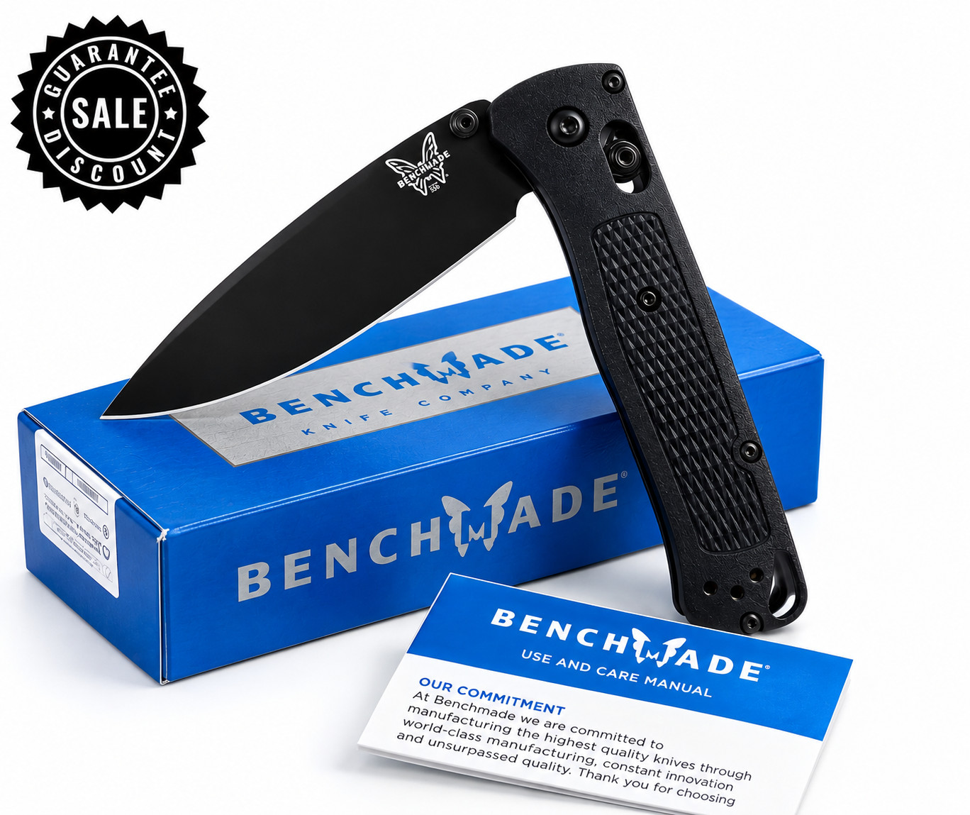 Benchmade Folding Knife - Black (535BK)