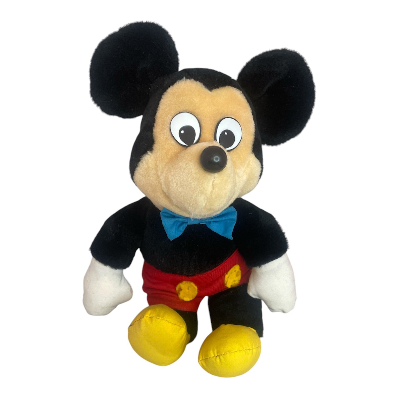A40A1 230708 Vintage Mickey Mouse Plush Knickerbocker Disney