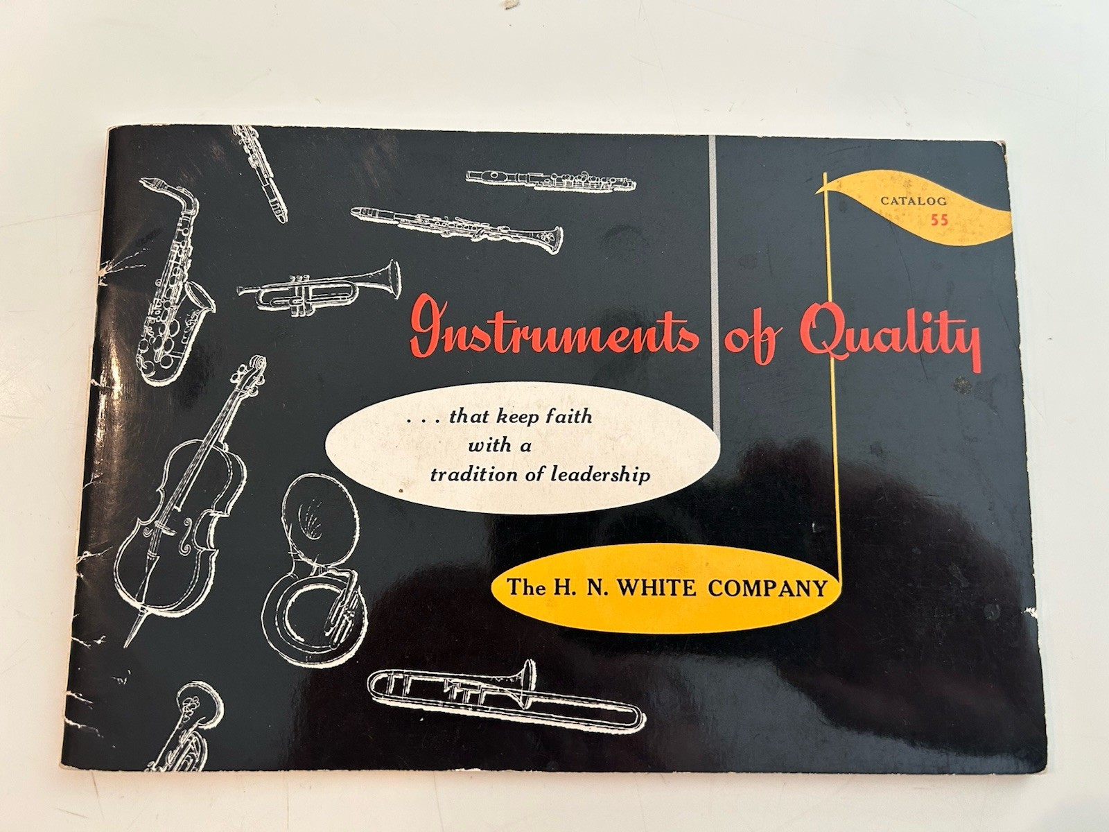 VINTAGE HN WHITE KING INSTRUMENTS  OF QUALITY CATALOG 55