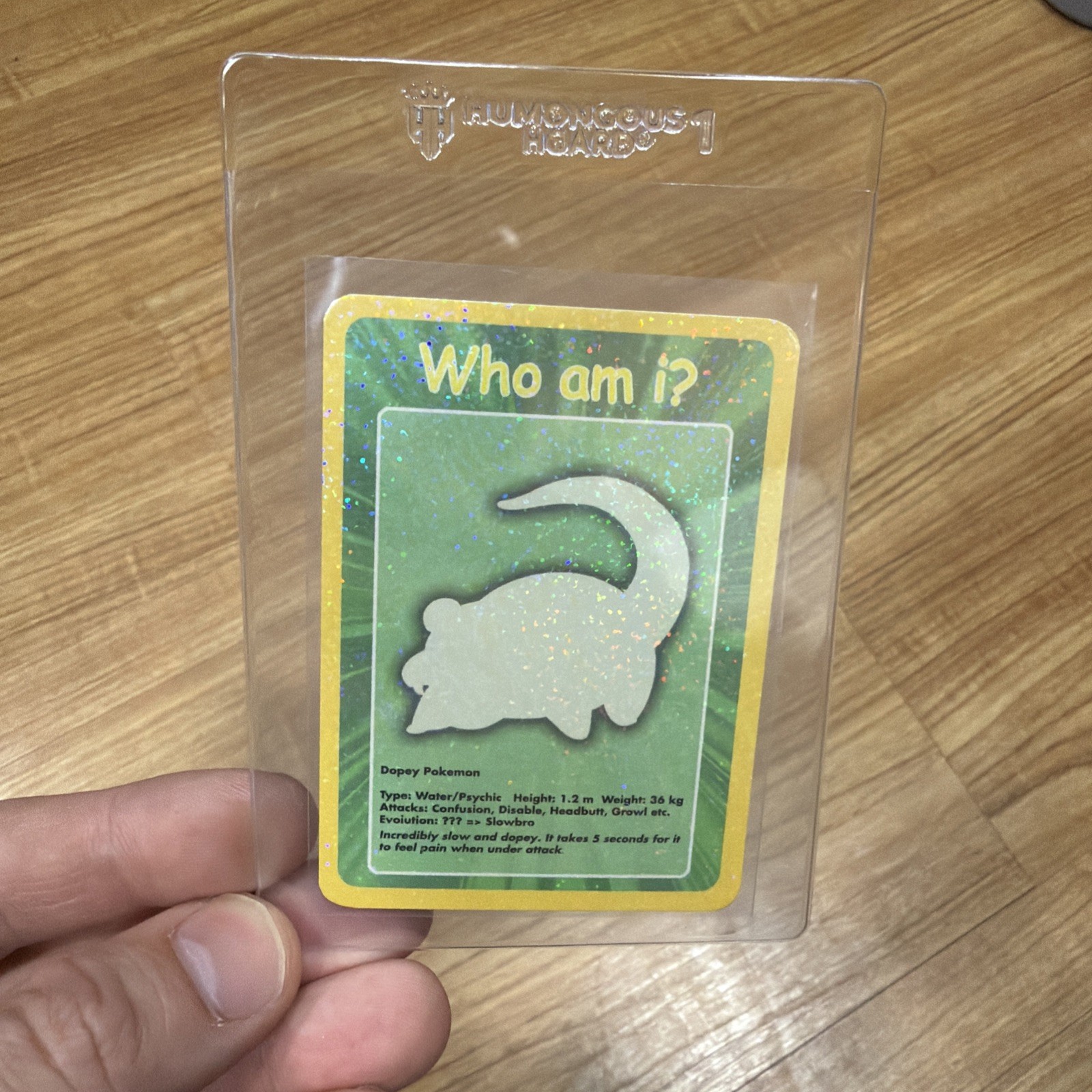Slowpoke Funskool Who Am I? Holo Pokemon 2004 VHTF