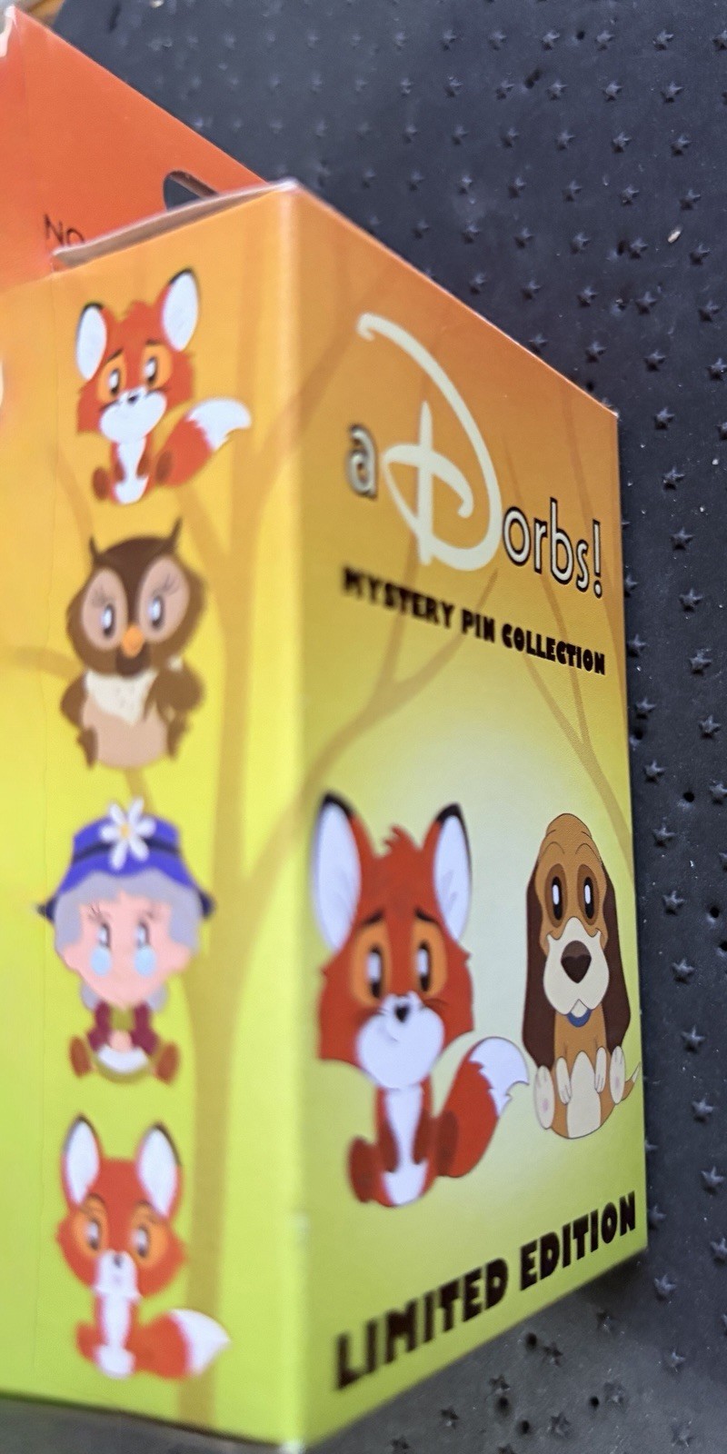 Disney WDI MOG aDorbs Fox and the Hound 45th Mystery Box NEW SEALED TWO PINS