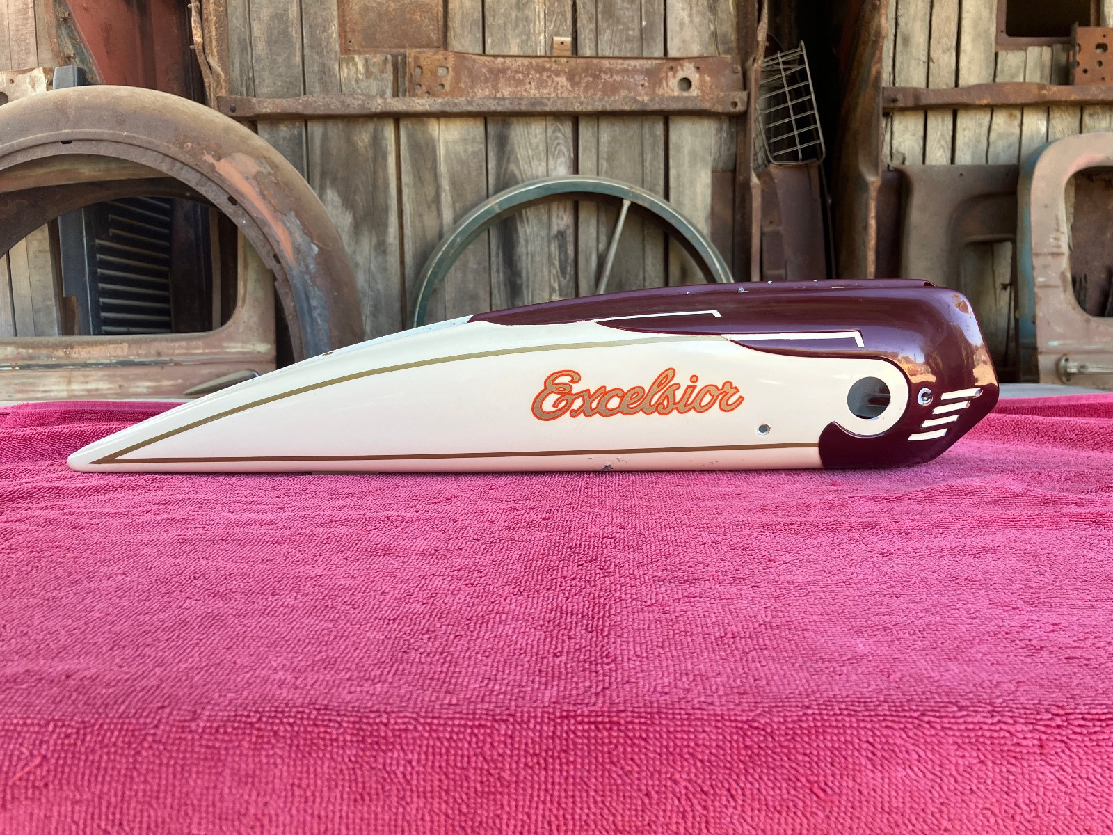 1940 1941 SCHWINN AUTO-CYCLE TANK
