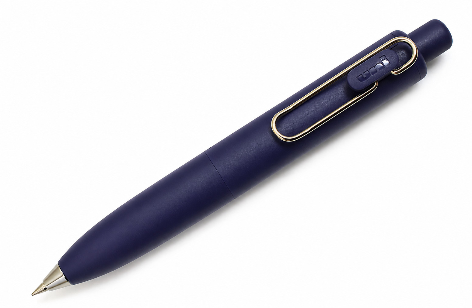 Uniball Uni-ball One P Gel Pen 0.5mm Black Ink Grape Body Stubby Compact NEW