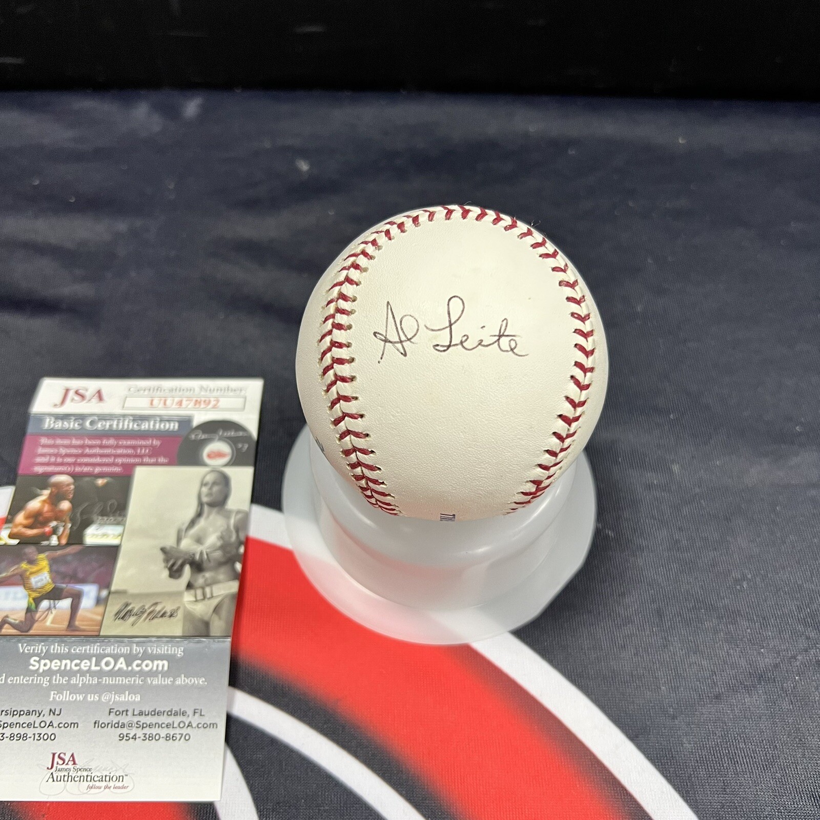 Al Leiter Autographed OMLB JSA COA Yankees Mets Marlins Bluejays Signed Auto