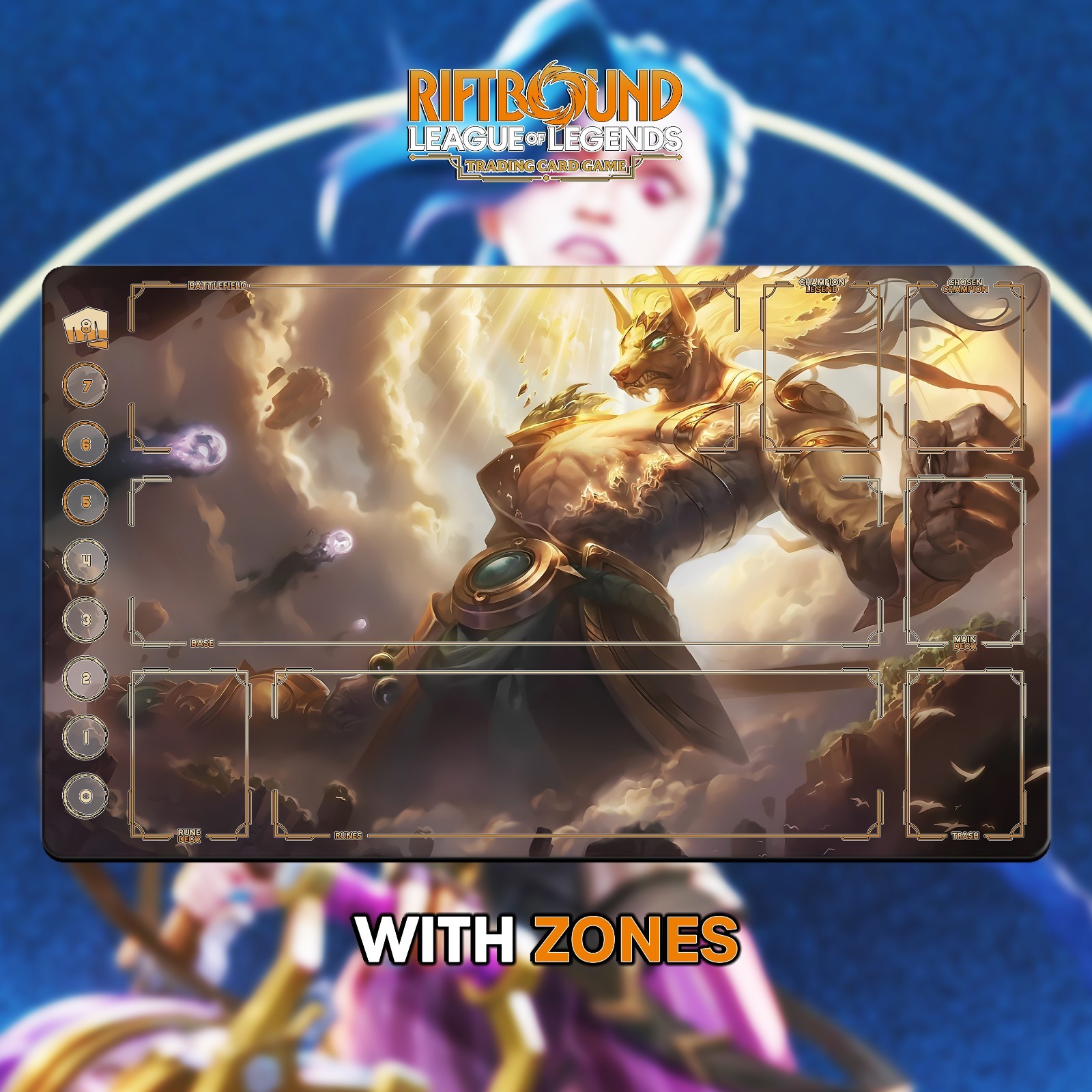 RIFTBOUND LOL TCG Playmat 24x14