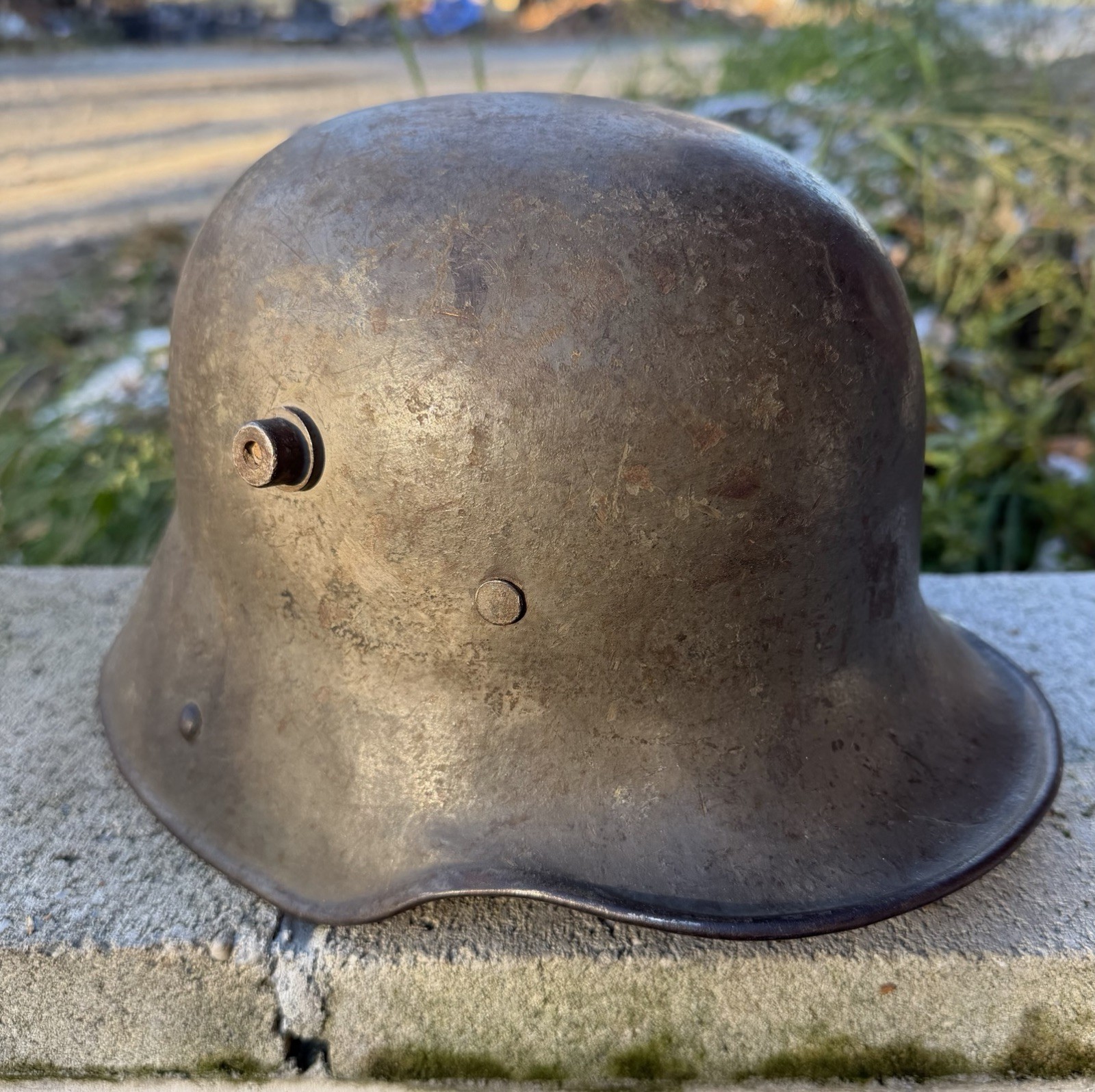 WW1 German M16 Stahlhelm Army Helmet Prussian World War One With Liner