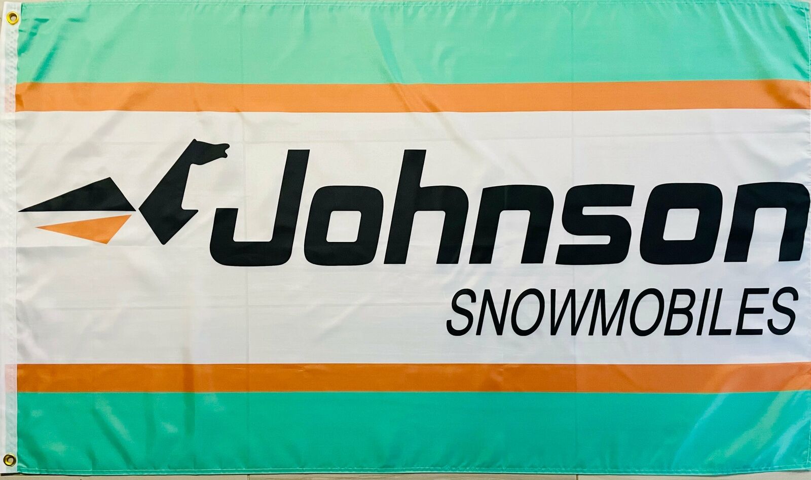 JOHNSON EVINRUDE SNOWMOBILES 3x5ft FLAG BANNER MAN CAVE GARAGE