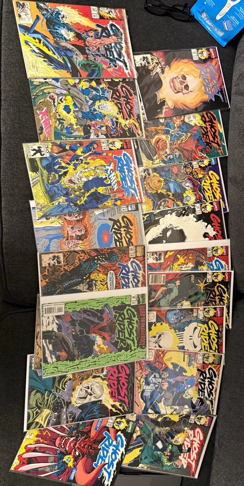 Ghost Rider VOL. 2 Danny Ketch 1992 Mixed Comic Lot #4-41