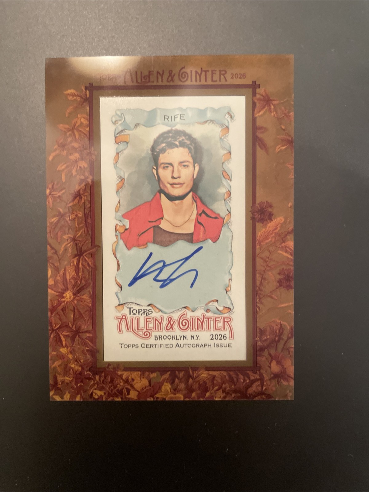 Topps 2026 Allen & Ginter Matt Rife Autograph #MA-RI