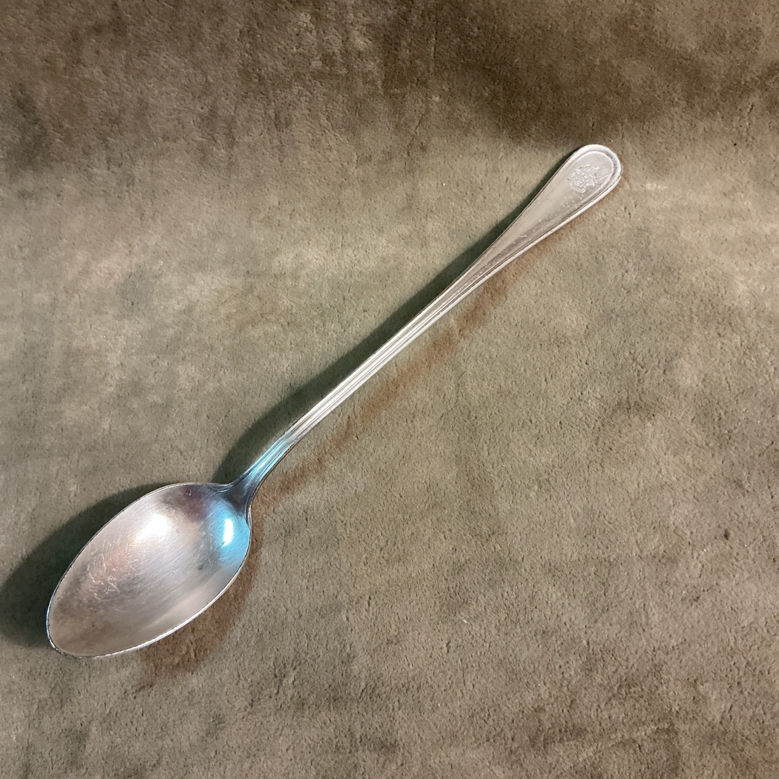 1930S Blackstone Hotel Fort Worth Texas Reed & Barton Silver Plate Iced Tea Spoo