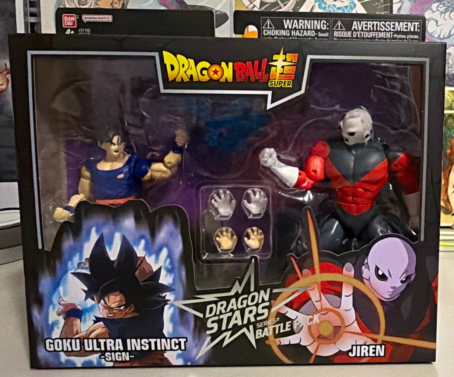 Bandai Dragon Ball Super Dragon Stars Battle Pack Goku UI Sign vs Jiren Figures
