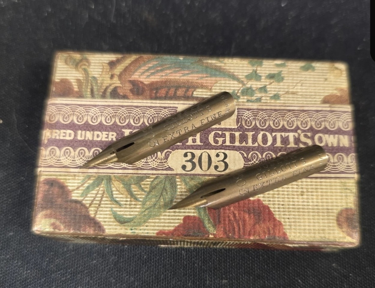 Vintage Joseph Gillott’s No. 303 Dip Pen Nibs Lot of 20 England Calligraphy