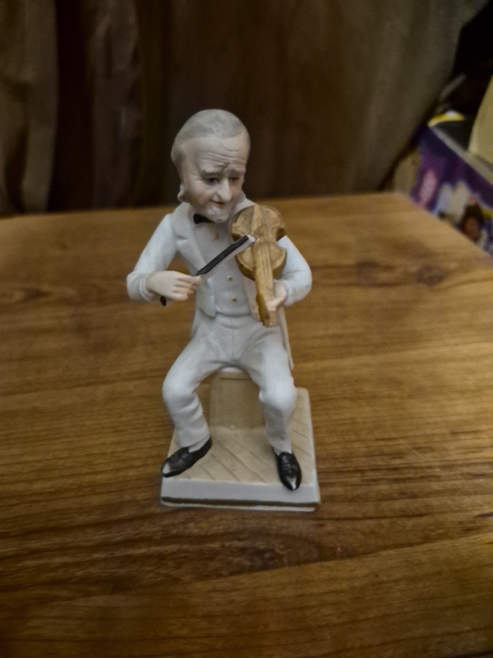 Ceramic Musician Figurine