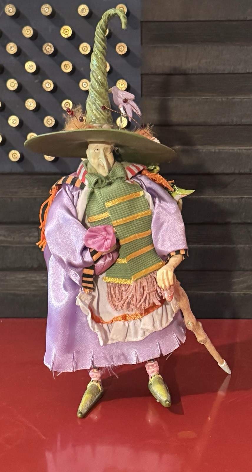 Vintage Dept 56 Krinkles Patience Brewster Raggedy Witch 12\