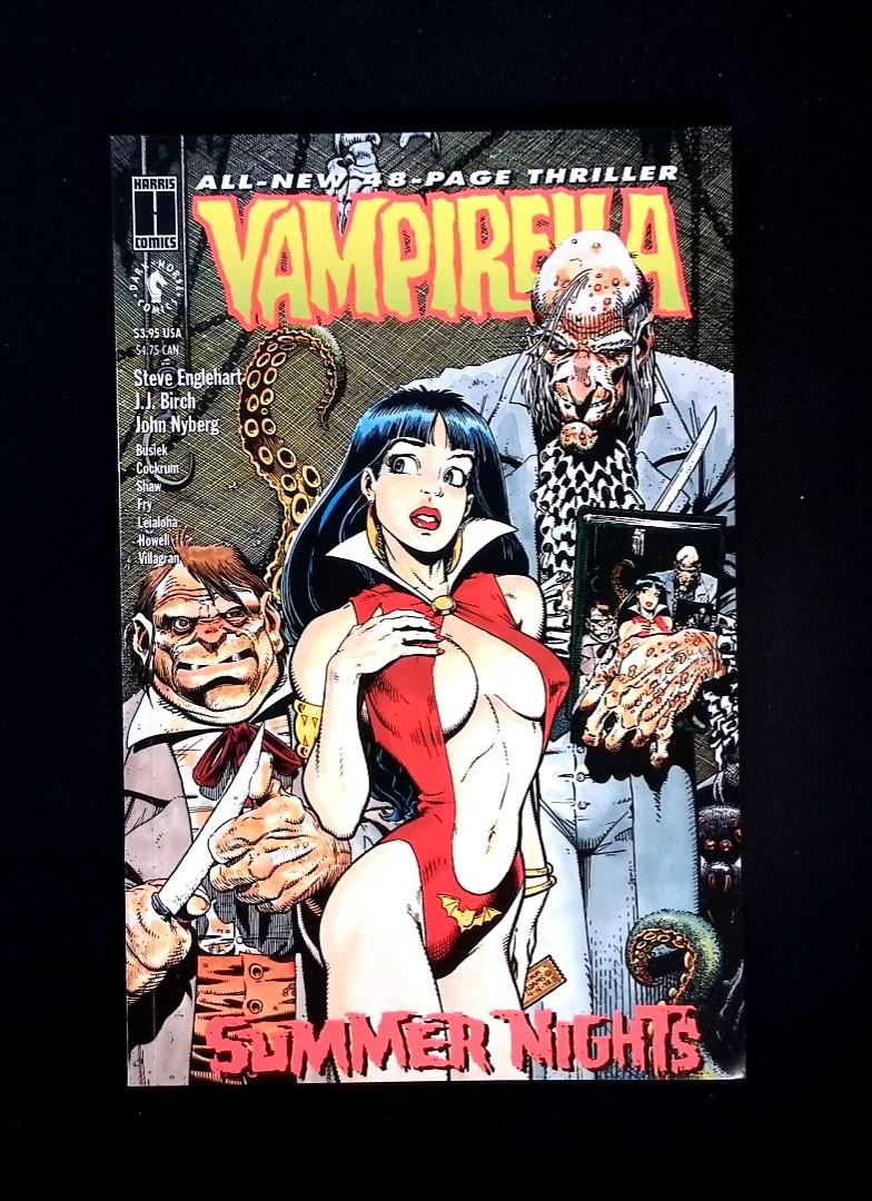 Vampirella Summer Nights Harris Comics 1992 Arthur Adams cover Poster Intact