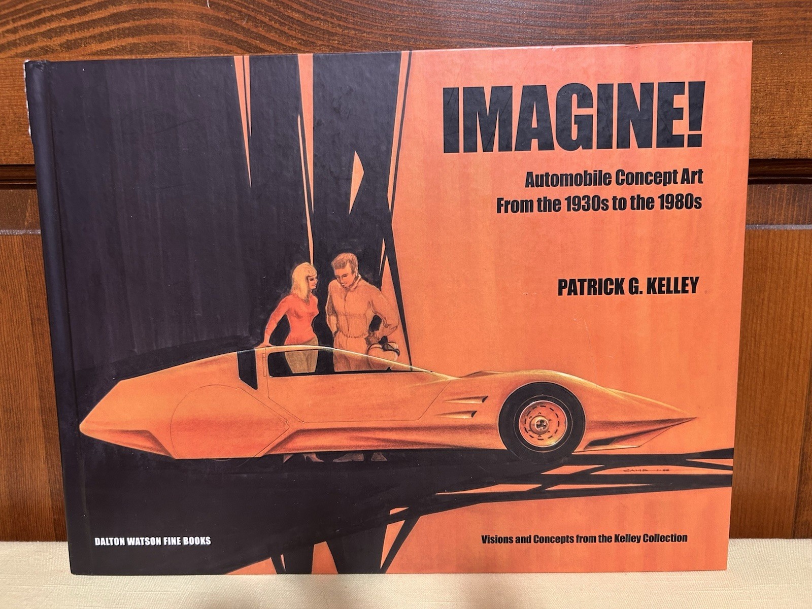 Imagine Automobile Concept Art 1930s to 1980s Patrick G. Kelley SIGNED PHOTOS