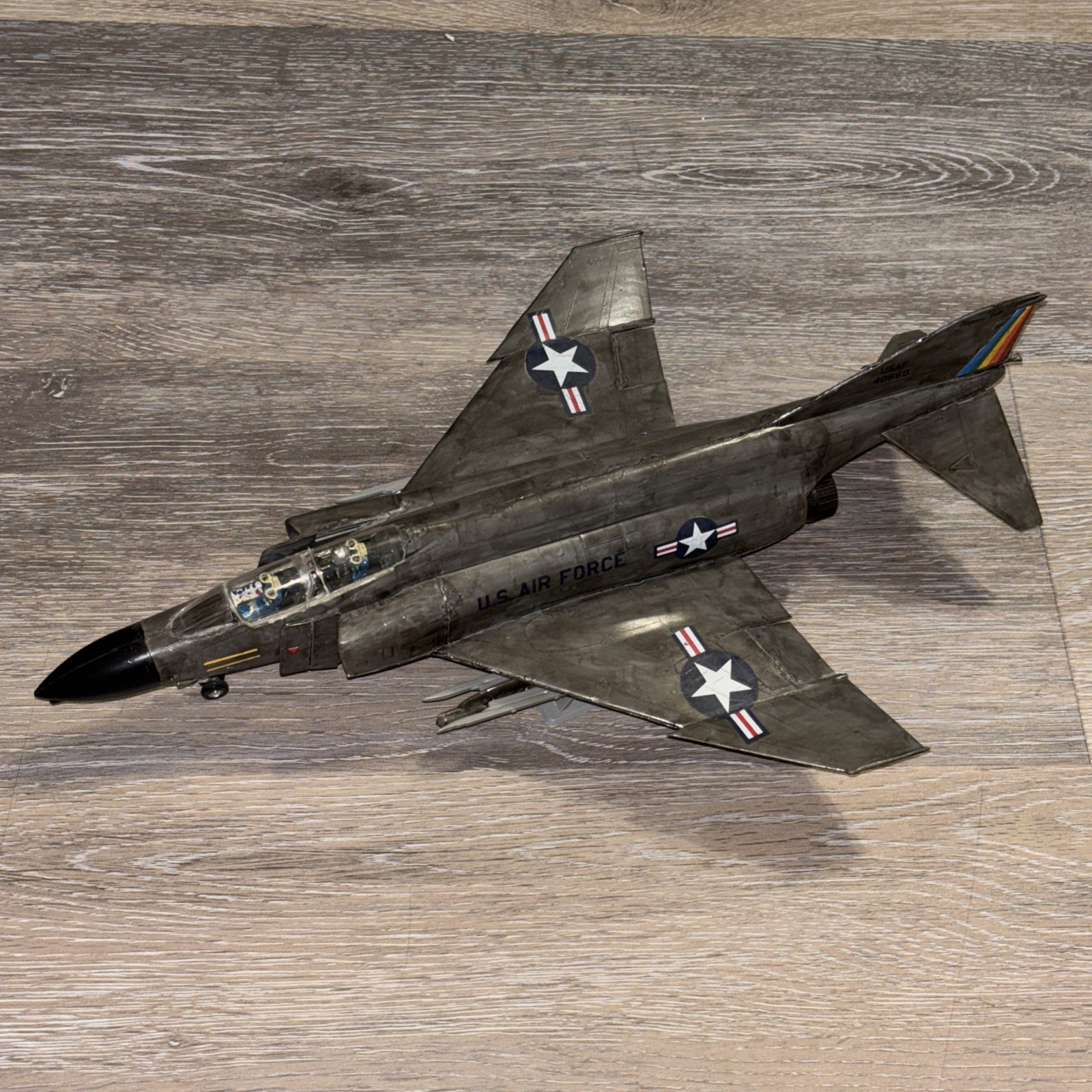 Built 1/48 F-4C Phantom II Custom Weathered USAF Niagara Falls NY ANG 64-0860