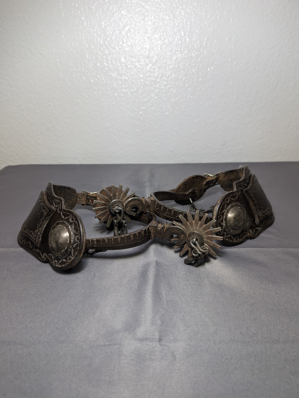 RARE Vintage De La Ronde Spurs Pecos NM Western Cowboy Americana Collectible 