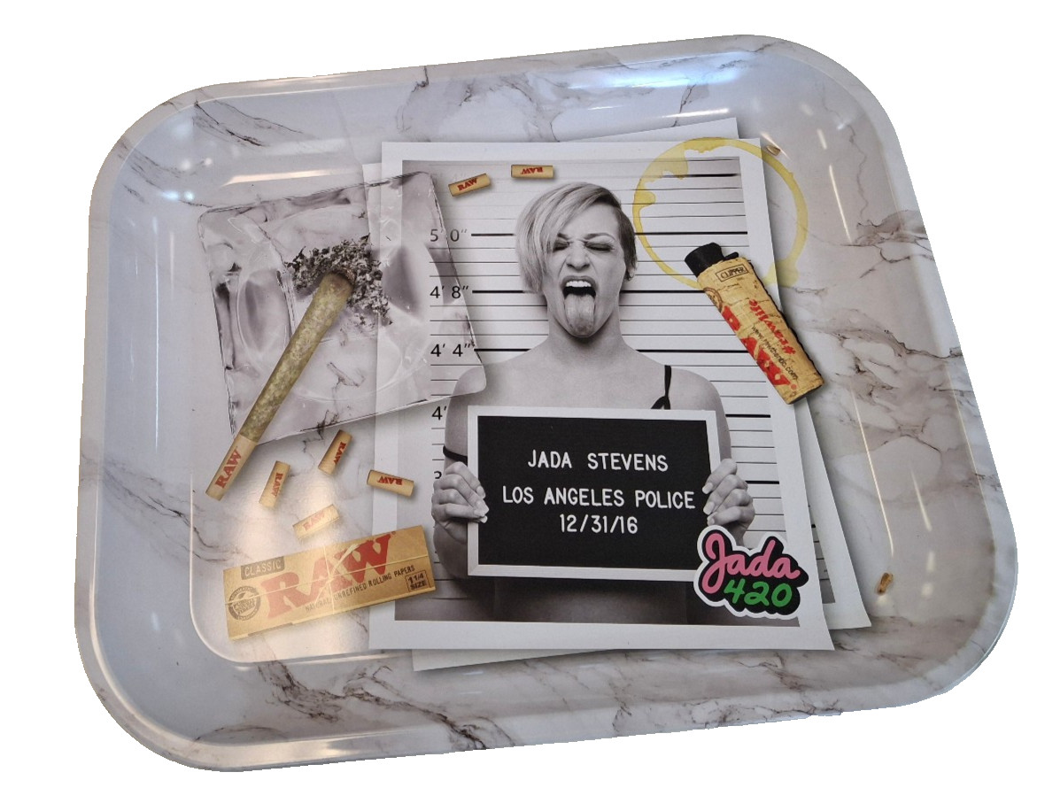 Rolling Tray Trinket Metal Large 13.5\