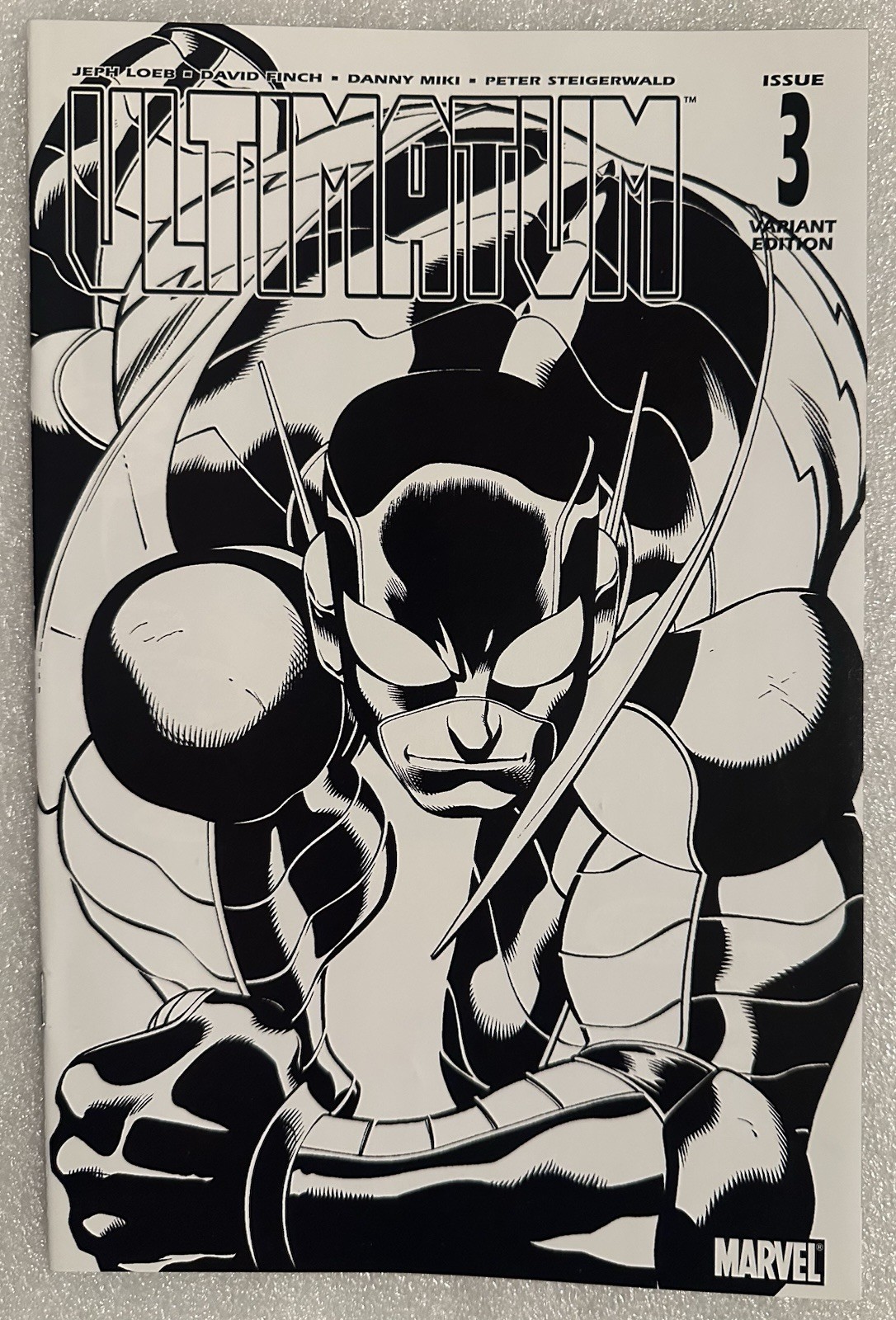 Ultimatum #3 NM McGuinness 1:75 Variant Marvel Comic 2009 