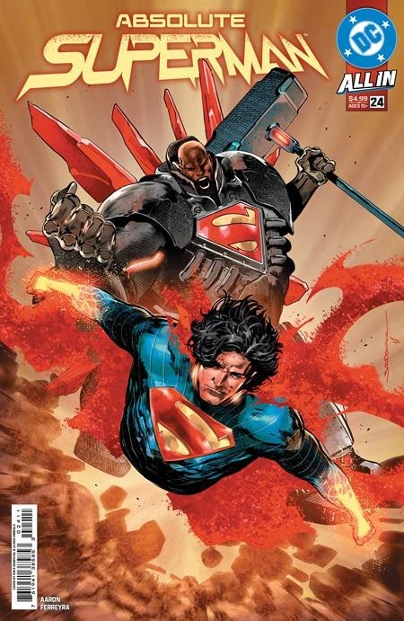Absolute Superman #24 CVR A Rafa Sandoval 10/7/26 DC Comics