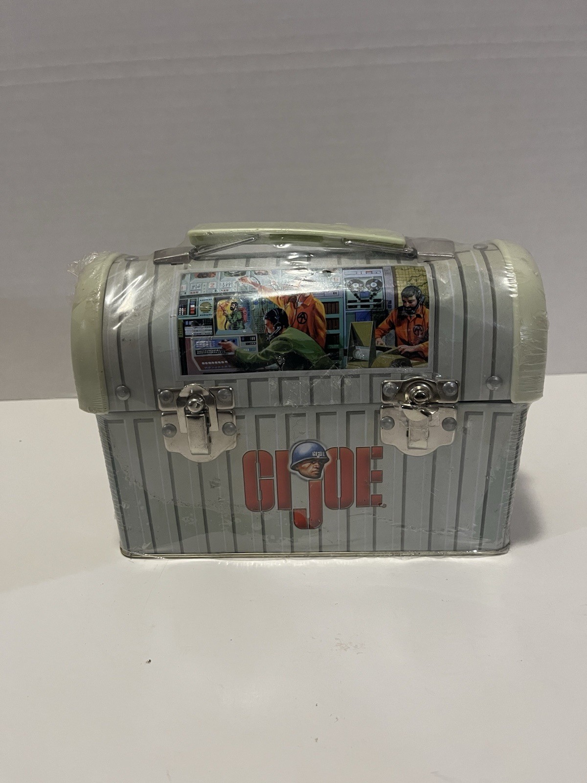 Vintage 2000 Hasbro G.I. Joe Small Dome Lunchbox (7” x 5” x 3.5”) SEALED